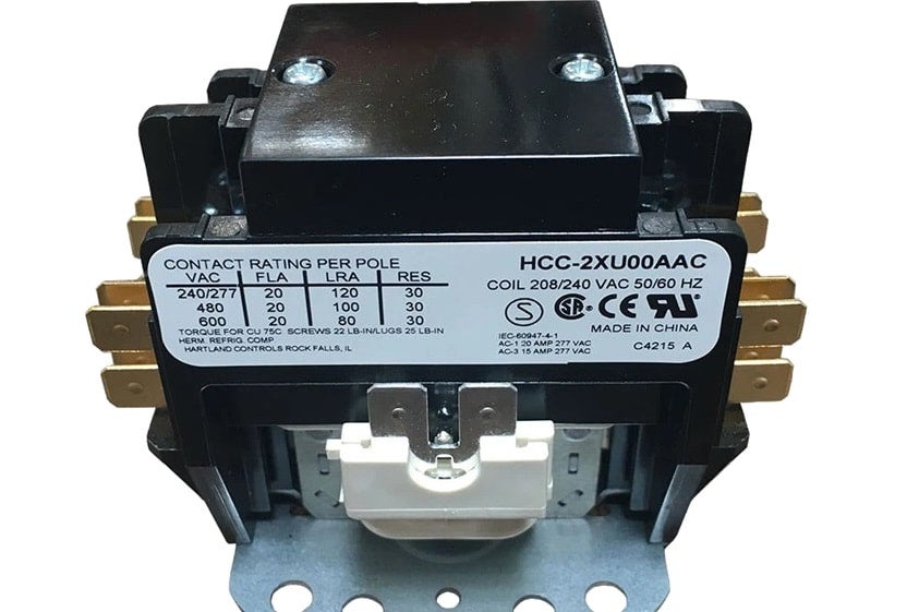 HCC-2XT04AAC [29-3A] Relais 30A DPST avec bobine de 120VAC | Le Pro du Spa